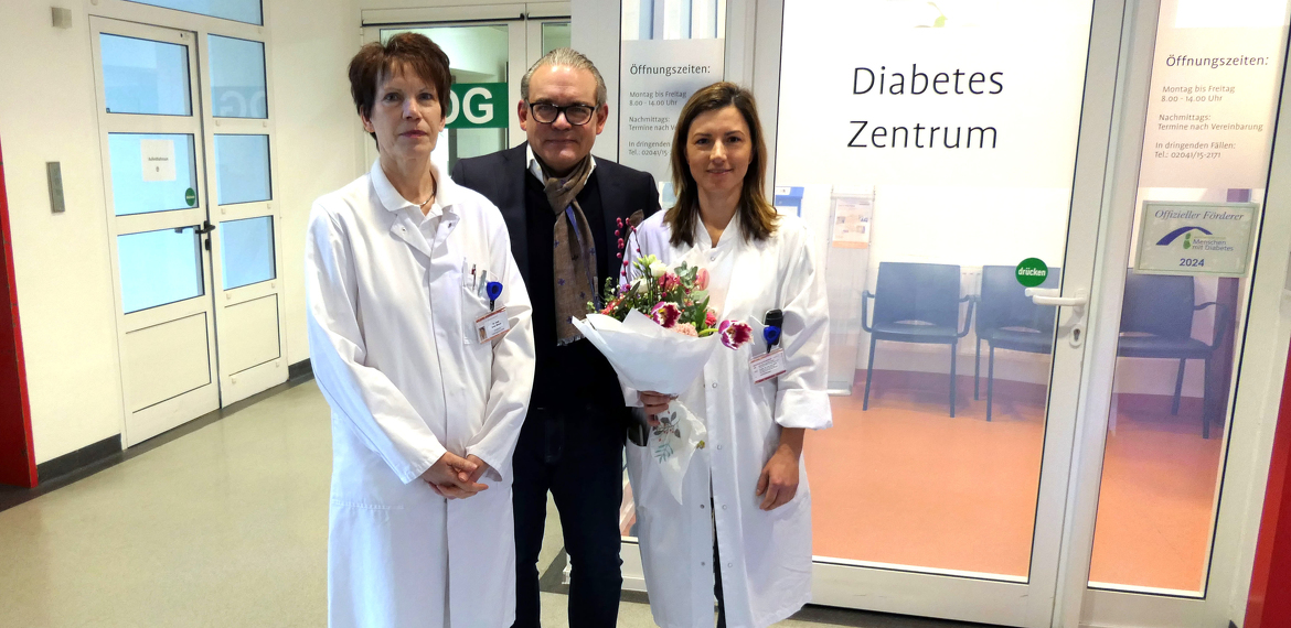 Neue Leitung Dr. Vilvoi im Diabeteszentrum am Knappschaftskrankenhaus Bottrop