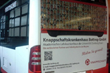 20.01.2015 - Knappschaftskrankenhaus mit neuer Werbeaktion