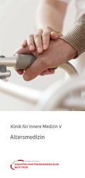Flyer Klinik für Innere Medizin V - Altersmedizin - Knappschaftskrankenhaus Bottrop